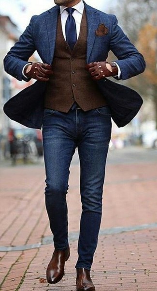 Comment porter un blazer à carreaux