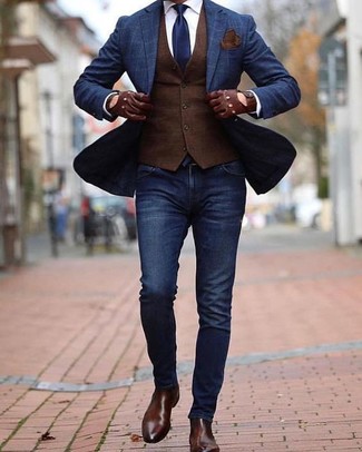 Comment porter un blazer à carreaux
