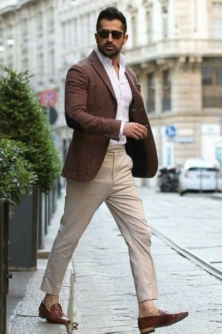 Comment porter un blazer à carreaux