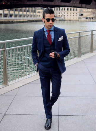 Comment porter un blazer à carreaux