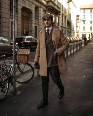 Comment porter une veste à carreaux quand il fait froid