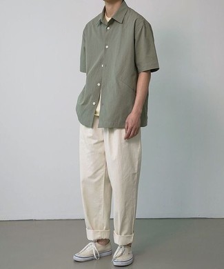 Chemise olive ONLY & SONS