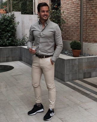 Pantalon chino beige Salvatore Ferragamo