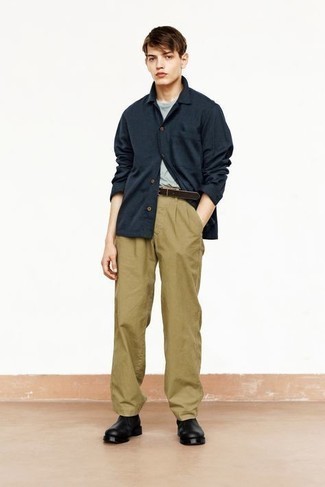 Pantalon chino marron clair Junya Watanabe