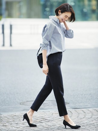 Pantalon slim noir Isabel Marant