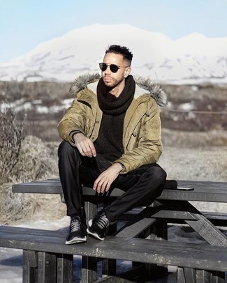 Comment porter un pantalon chino pour un style decontractés quand il fait froid