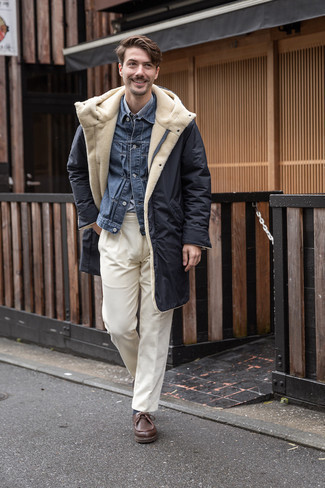 Comment porter un pantalon chino en hiver