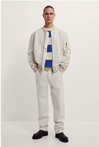 Comment porter un blouson aviateur transparent pour un style chic decontractés