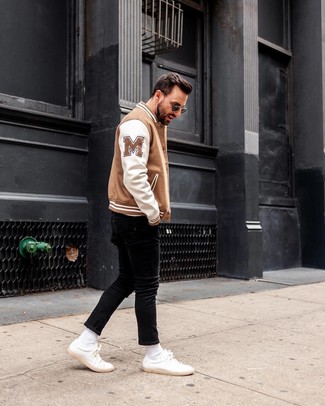 Comment porter un blouson aviateur transparent