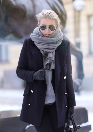 Comment porter un manteau avec un jean