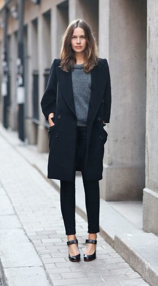 Comment porter un manteau avec des escarpins