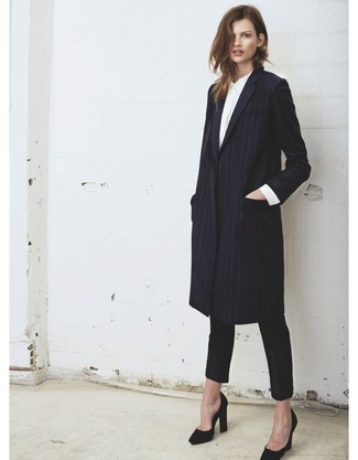 Comment porter un manteau avec des escarpins