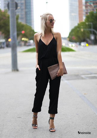 Combinaison pantalon noire Isabel Marant