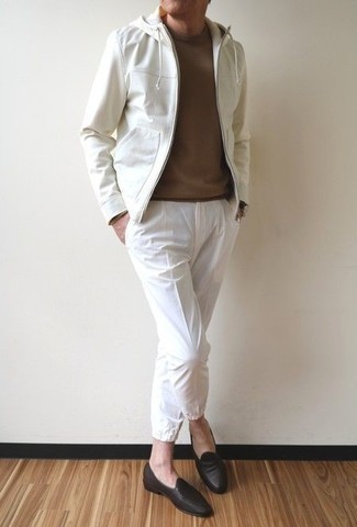 Pantalon chino blanc Chevignon
