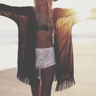 Comment porter un short en crochet