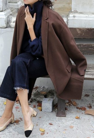 Comment porter une jupe-culotte quand il fait froid