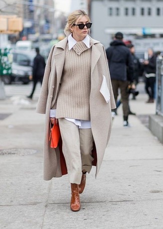 Comment porter une jupe-culotte quand il fait froid
