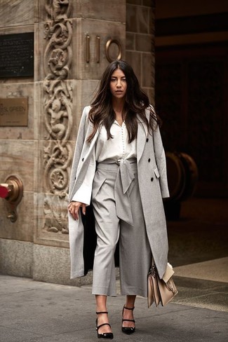 Comment porter une jupe-culotte quand il fait froid