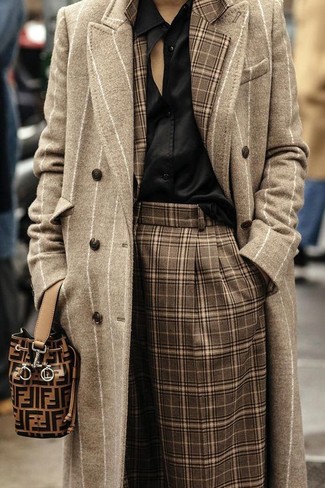 Comment porter une jupe-culotte quand il fait froid