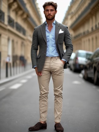 Comment porter des chaussures brogues marron foncé pour un style elégantes quand il fait chaud