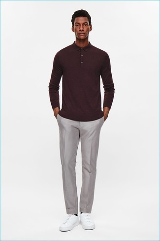 Comment porter un polo marron foncé en été
