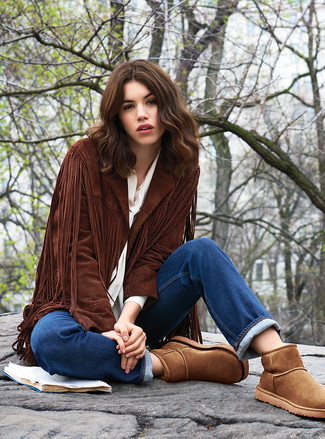 Comment porter des bottes ugg marron foncé