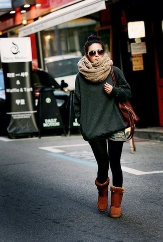 Comment porter des bottes ugg marron foncé