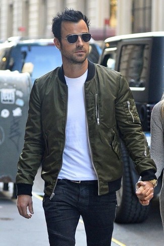 Comment porter une veste vert foncé