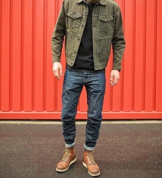 Comment porter une veste vert foncé