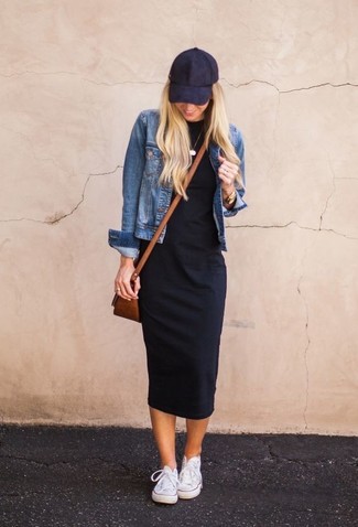 Comment porter une veste en jean avec des baskets basses