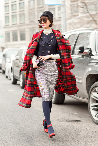 Comment porter un blazer croisé quand il fait froid