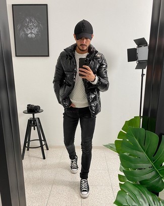 Doudoune noire Calvin Klein Jeans