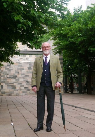 Comment porter une chemise de ville avec des chaussures richelieu après 60 ans