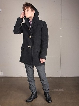 Comment porter un duffel-coat avec un pantalon de costume
