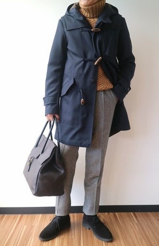 Comment porter un duffel-coat avec un pantalon de costume