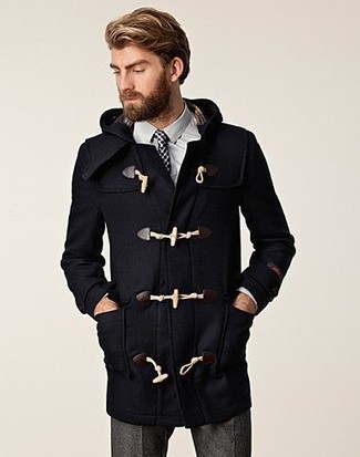 Comment porter un duffel-coat avec un pantalon de costume