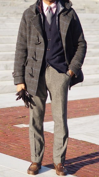 Comment porter un duffel-coat avec un pantalon de costume