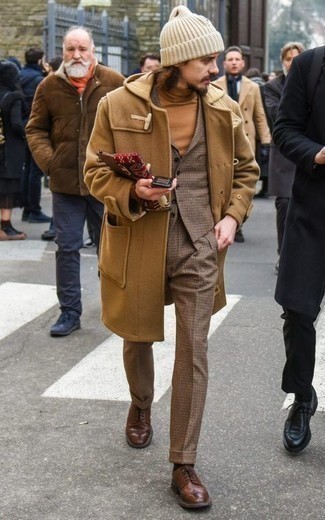 Comment porter un duffel-coat avec un pantalon de costume