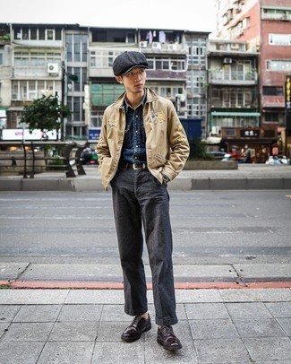 Comment porter une veste brodée quand il fait frais