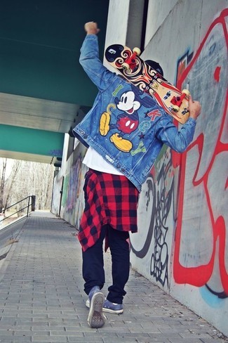 Comment porter une veste brodée