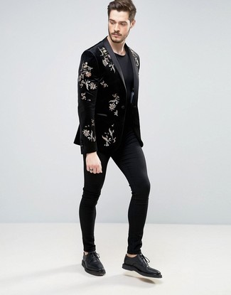 Comment porter une veste brodée