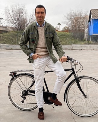 Comment porter une veste brodée