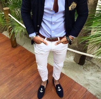 Comment porter une veste brodée