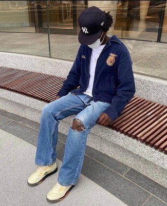 Comment porter une veste brodée pour un style relax