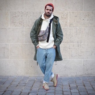 Comment porter un sac banane en hiver