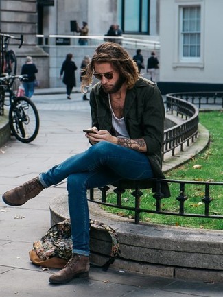 Comment porter une veste style militaire quand il fait chaud