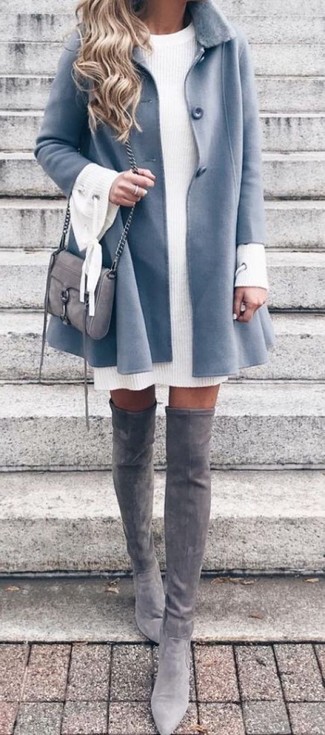 Comment porter un manteau à col fourrure