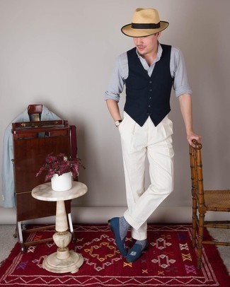 Chemise à manches longues à rayures verticales grise Polo Ralph Lauren