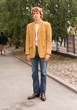 Comment porter une veste dorée pour un style chic decontractés au printemps