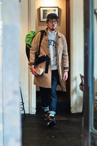 Comment porter un sac à dos vert